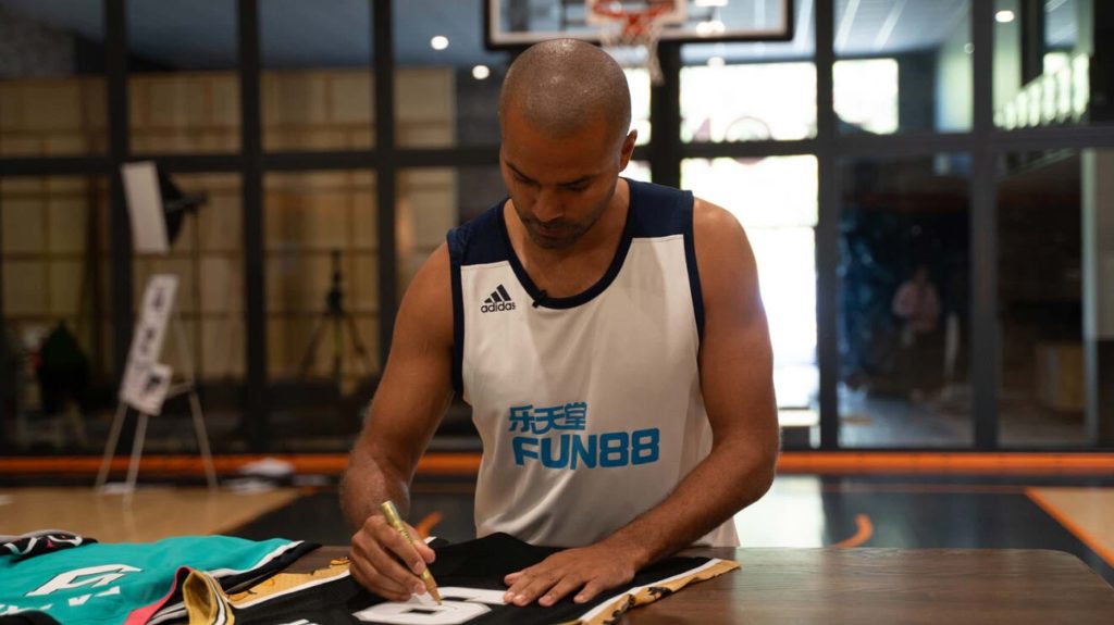Tony Parker x FUN88 Partnership