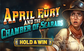 เล่น เอพริ้ว ฟูรี่ เดอะแชมเบอร์ ออฟ สคารับ (April Fury and the Chamber of Scarabs) โดย Betsoft บน Fun88