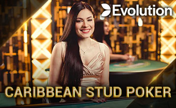 เล่น แคริบเบียน สตัด โป๊กเกอร์ (Caribbean Stud Poker) โดย Evolution บน Fun88