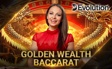 เล่น โกลเด้นเวลท์บาคาร่า (Golden Wealth Baccarat) โดย Evolution บน Fun88