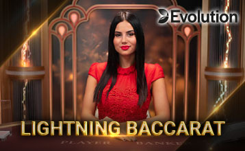 เล่น บาคาร่าสายฟ้า (Lightning Baccarat) โดย Evolution บน Fun88